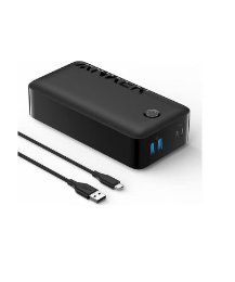 Power Bank, 347 Portable Charger (PowerCore 40K), 40,000mAh Battery Pack with USB-C High-Speed Charging, For iPhone 13 / Pro/Pro Max/mini, Samsung Galaxy, iPad, AirPods, and More Black